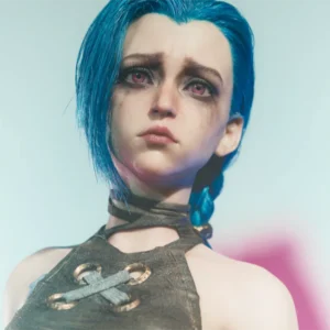 Arcane - Jinx Statue